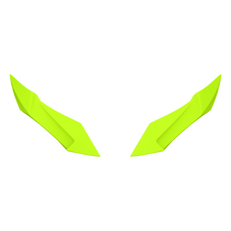 Airoh | Heckspoiler | Aviator 3 | matt-fluo-gelb