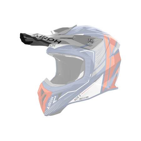 Airoh | Schild | Aviator Ace 2 | Engine | blau/grau-orange