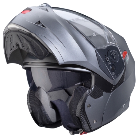 Caberg Helm | Duke X | matt-gun metallic