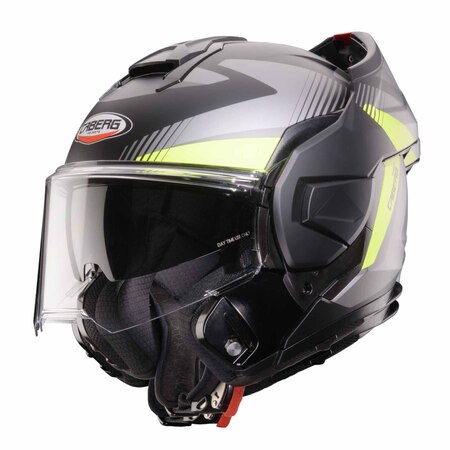 Preview: Caberg Helm | Trip | Lunar | matt-schwarz/anthrazit-fluo-gelb