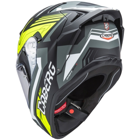 Caberg Helm | Drift Evo II | Jamara | matt-schwarz/grau-fluo-gelb
