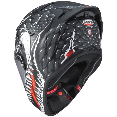 Caberg Helm | Drift Evo II | Crok | matt-schwarz/anthrazit-rot