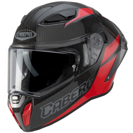 Caberg Helm | Drift Evo II | Carbon | Nova | schwarz/rot