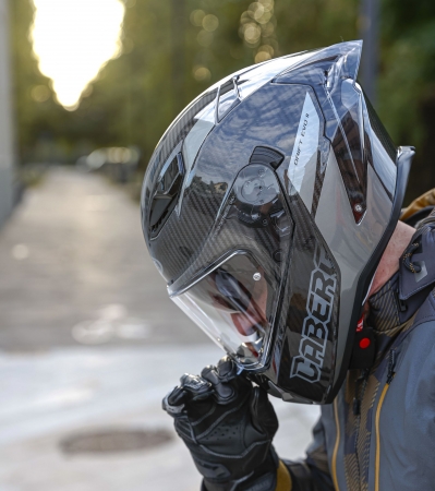 Caberg Helm | Drift Evo II | Carbon | Nova | schwarz/grau
