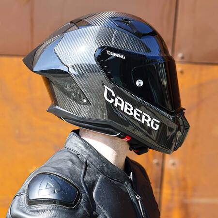 Caberg Helm | GP01 | FIM | Carbon | schwarz