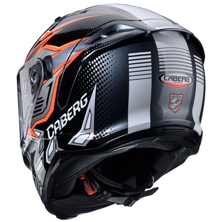 Caberg Helm | Avalon X | Gurkha | schwarz/grau-fluo-orange