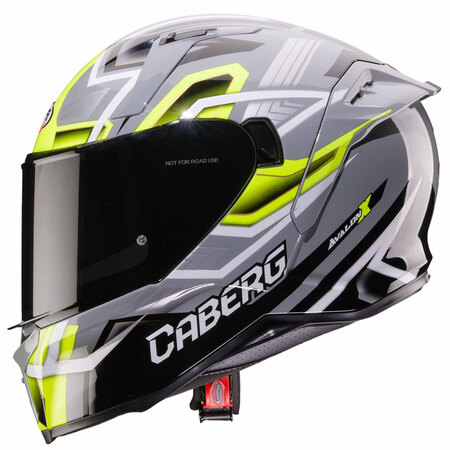 Caberg Helm | Avalon X | Brama | grau/schwarz-fluo-gelb