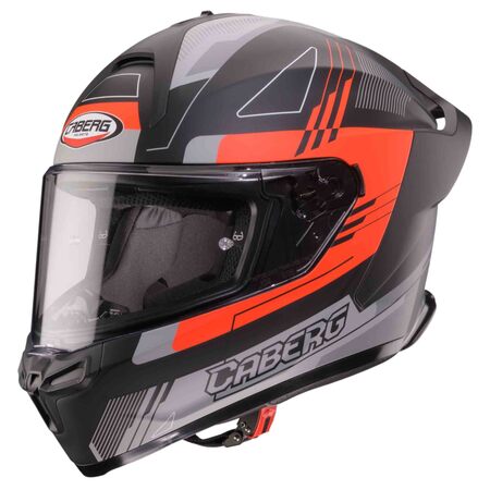 Caberg Helm | Roxter | Colt | matt-schwarz/grau-fluo-rot