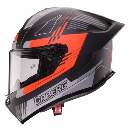 Preview: Caberg Helm | Roxter | Colt | matt-schwarz/grau-fluo-rot