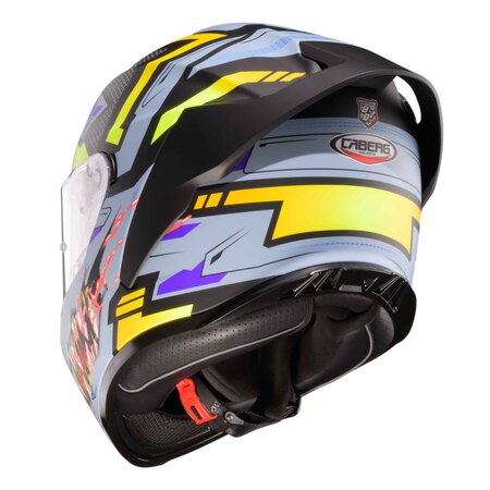 Preview: Caberg Helm | Roxter | Hunter | matt-schwarz/grau-fluo-gelb