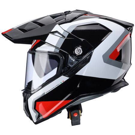 Caberg Helm | Tanami | Scram | schwarz/weiß-rot