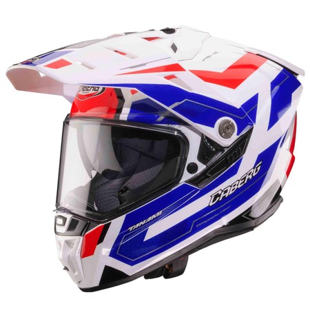 Caberg Helm | Tanami | Ranger | weiß/blau-rot