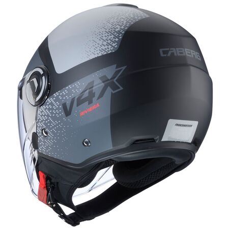 Caberg Helm | Riviera V4 X | Alpha | matt-schwarz/anthrazit-grau
