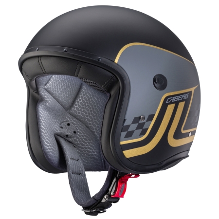 Caberg Helm Freeride Trophy matt-schwarz/grau-gold