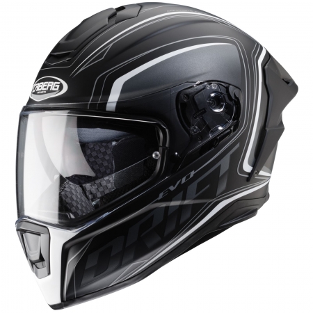 Caberg Helm Drift Evo Integra matt-schwarz/grau-weiß
