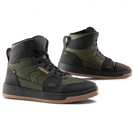 Falco Sneaker Harlem army grün/schwarz