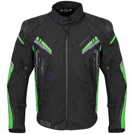 Germot Jacke Matrix schwarz/grün