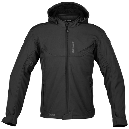 Germot Softshelljacke Snake Herren schwarz