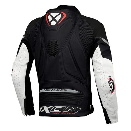 Ixon | Lederjacke | Vortex 3 | Herren | schwarz/weiß