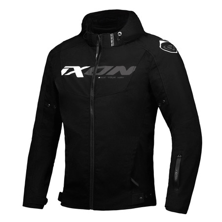 Ixon | Textiljacke | Fierce | Herren | schwarz/grau/weiß