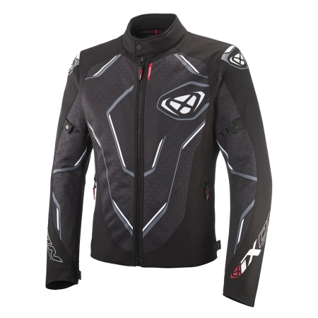 Ixon | Textiljacke | Demoniak | Herren | schwarz/weiß