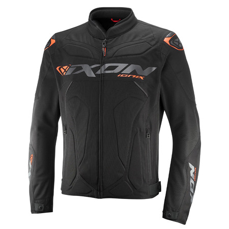 Ixon | Textiljacke | Ionix | Herren | schwarz/anthrazit/orange