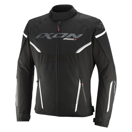 Ixon | Textiljacke | Striker 2| Herren | schwarz/weiß