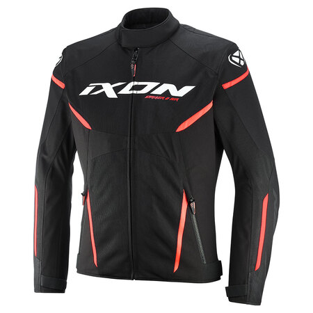 Ixon | Textiljacke | Striker 2 Air WP | Herren | schwarz/weiß/rot