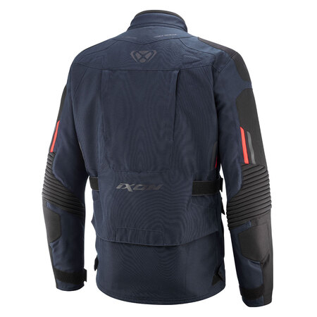 Ixon | Textiljacke | Midgard | Herren | navy/fluo-rot