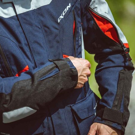 Ixon | Textiljacke | Midgard | Herren | grau/navy/schwarz