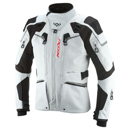 Ixon | Textiljacke | Odin | Herren | hellgrau/schwarz