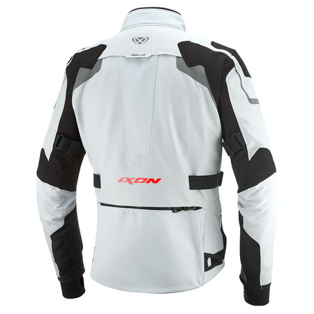 Preview: Ixon | Textiljacke | Odin | Herren | hellgrau/schwarz