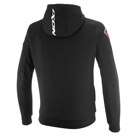 Preview: Ixon | Hoodie | Touchdown Ultra | Herren | schwarz/weiß/rot