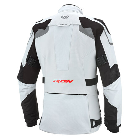 Ixon | Textiljacke | Odin | Damen | hellgrau/schwarz