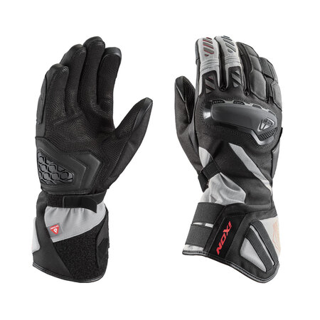 Ixon | All Season Handschuh | MS Drakkar | Herren | schwarz/grau/rot