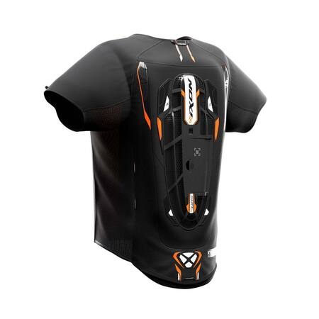 Ixon IX-Airbagweste U05 Herren, schwarz/orange - Größe XS