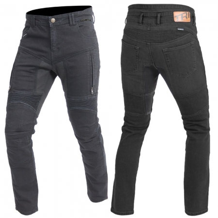 Trilobite Jeans Parado Monolayer Herren schwarz Slim Fit - L30