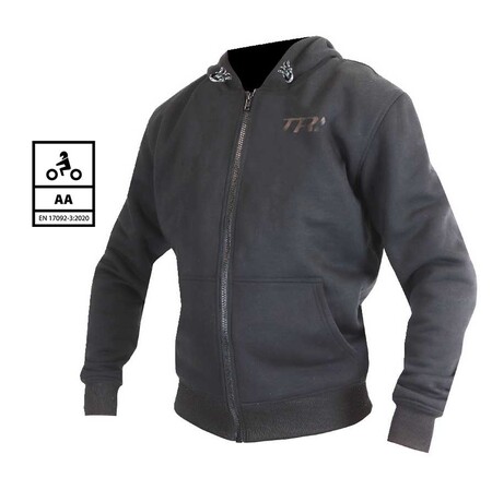Trilobite Hoodie Binder CE AA, schwarz