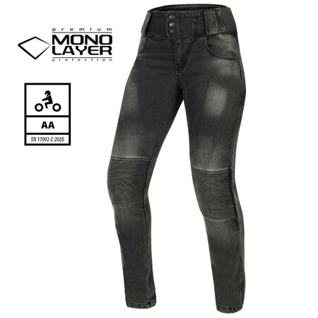 Trilobite Jeggins Bella CE AA Damen grau - L32