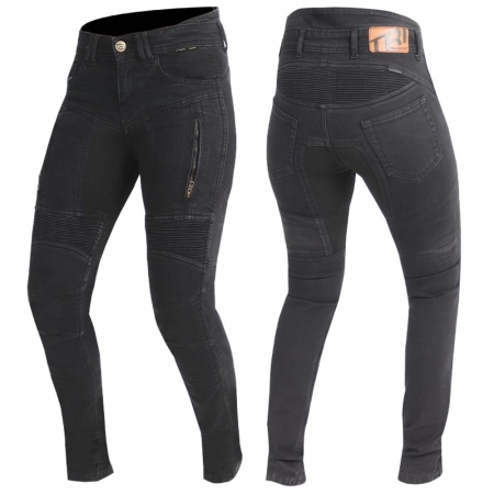 Trilobite Jeans Parado Monolayer Damen schwarz Slim Fit - L32