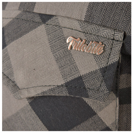 Trilobite Shirt Timber 2.0 Herren grau/schwarz