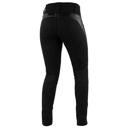 Trilobite Leder Leggings Damen schwarz - L32