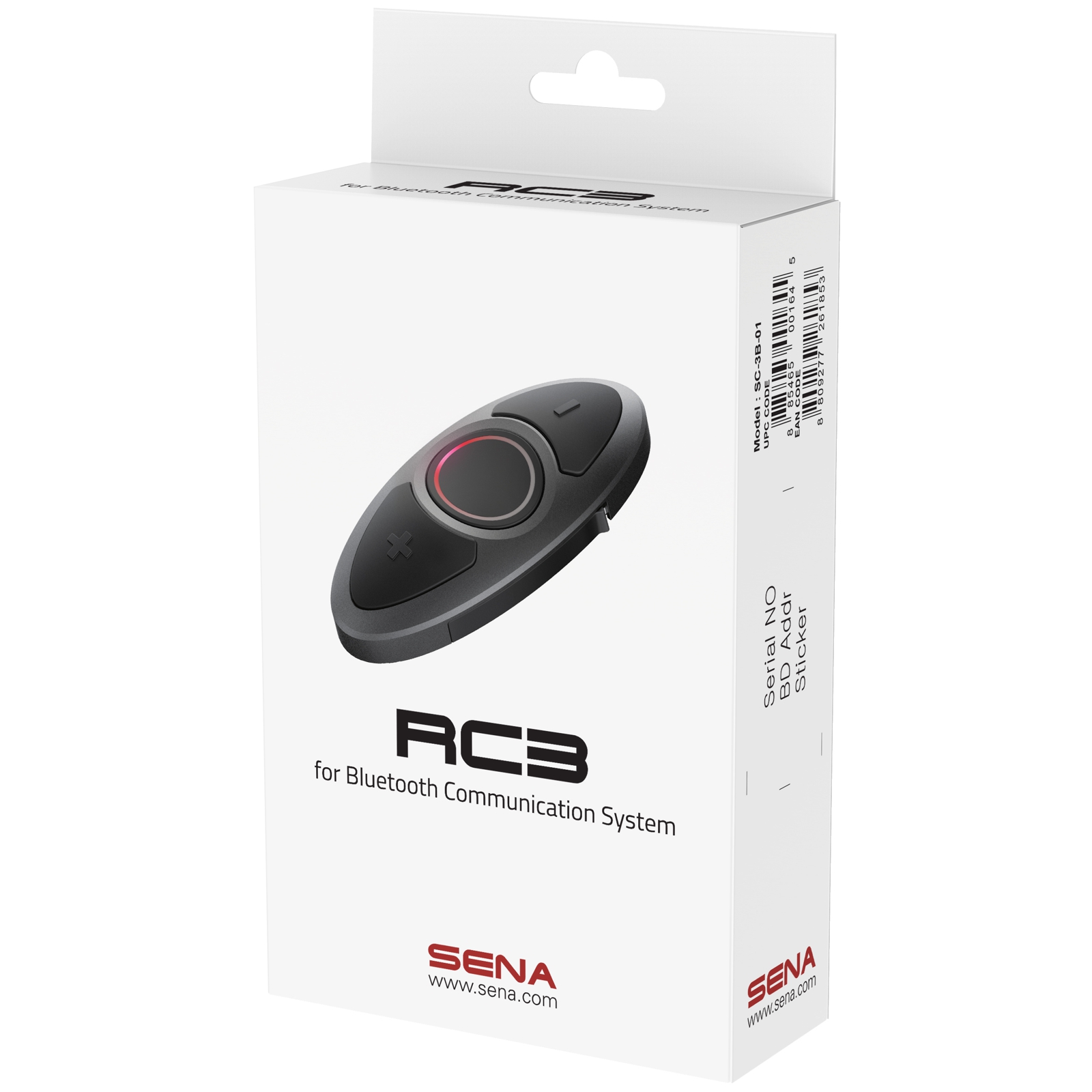 Sena RC3 Bluetooth 4.1 Fernbedienung für Sprechanlage 20S/10U/10C/10R/10S 