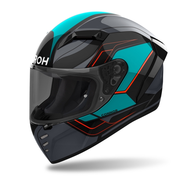 Airoh Helm | Connor | Dunk | schwarz/blau-orange