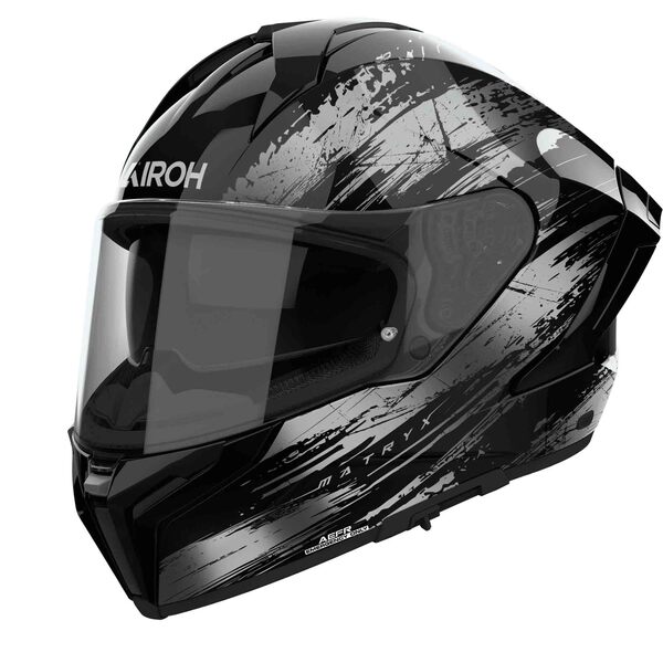Airoh Helm | Matryx | Reflex | schwarz/grau
