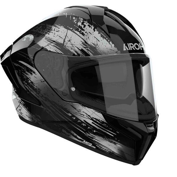 Airoh Helm | Matryx | Reflex | schwarz/grau