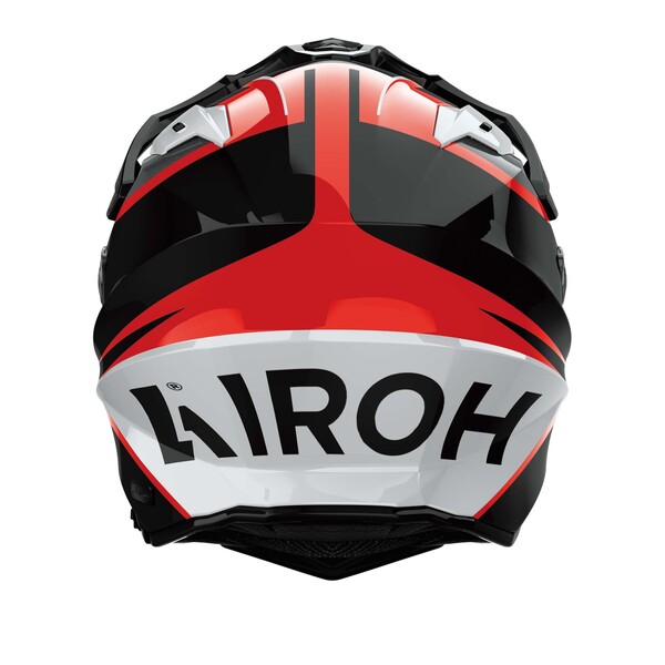 Airoh Helm | Commander 2 | Skip | schwarz/weiß-rot