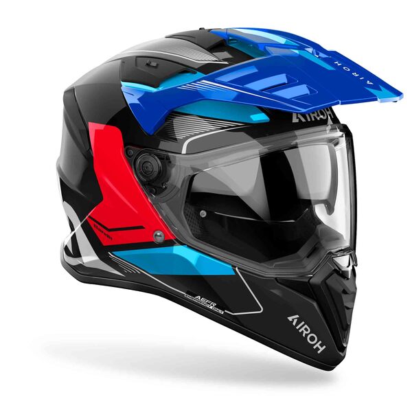 Airoh Helm | Bandit | Tune | schwarz/blau-rot