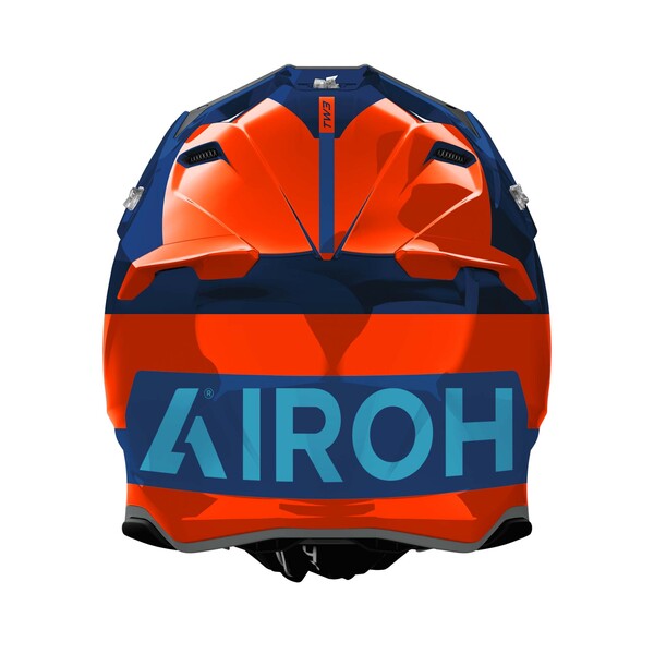 Airoh Helm | Twist 3 | Fancy | blau/fluo-orange