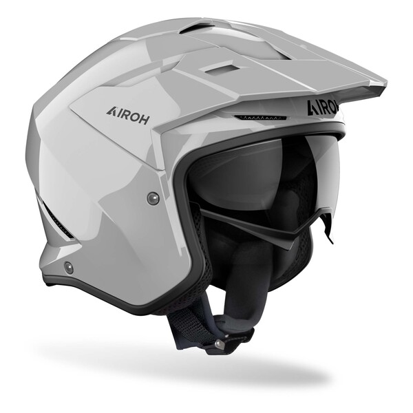 Airoh Helm | Kombakt | hellgrau